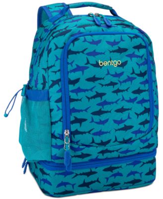 Bentgo - 2-in-1 Backpack & Insulated Lunch Bag - Shark