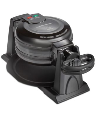 Hamilton Beach - Nonstick Rotating Double Belgian Waffle Maker