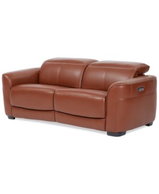 Furniture - Lexanna 2-Pc. Leather Sofa with 2 Power Motion Recliners