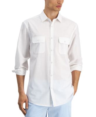 Alfani - Men's Regular-Fit Solid Shirt