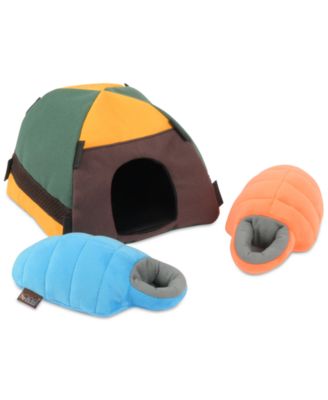 P.L.A.Y. - Camp Corbin 3-Pc. Tent Dog Toy Set