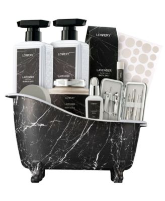 Lovery - 18-Pc. Lavender Relaxation Bath & Body Gift Set