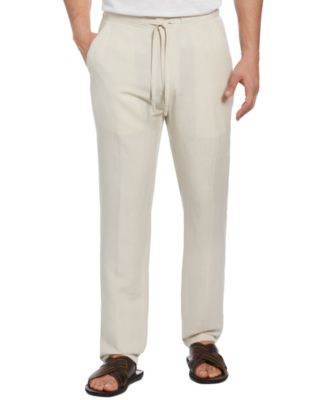 Cubavera - Men's Textured Drawstring Pants