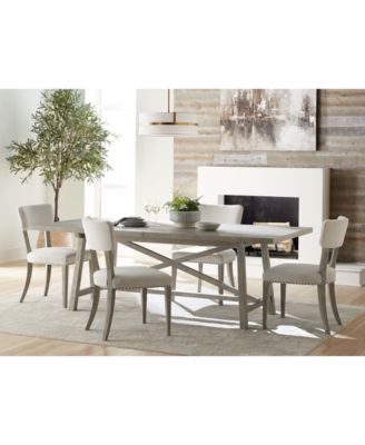 Bernhardt - Albion 5-pc. Dining Set (Rectangular Table and 4 Side Chairs)