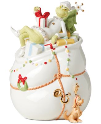 Lenox - Grinchie Gifts Cookie Jar