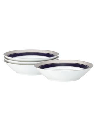Crestwood Cobalt Platinum Set of 4 Fruit Bowls, 5.50", 4 oz. image