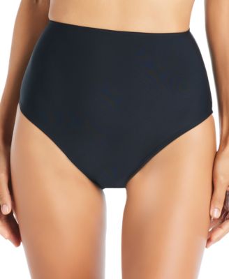 Beyond Control - Women's Solid High-Waisted Bikini Bottoms