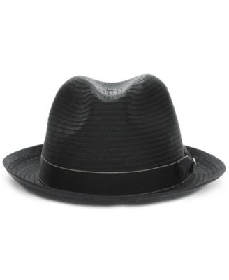 Scala - Men's Braided Fedora Hat