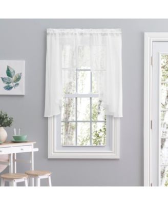 Sea Glass Swag Pair Curtain 62"W x 38"L image