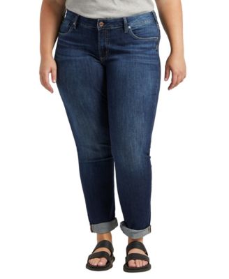 Silver Jeans Co. - Plus Size Boyfriend Jeans