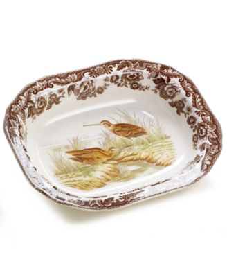 Spode - Woodland by  Snipe Open Vegetable