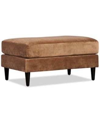 Furniture - Iliza 38" Fabric Cuddle Ottoman