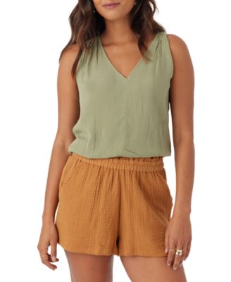 O'Neill - Juniors' Lainie Pleated Tank Top