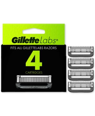GilletteLabs - Heated Razor Blade Refills, 4-Pk.