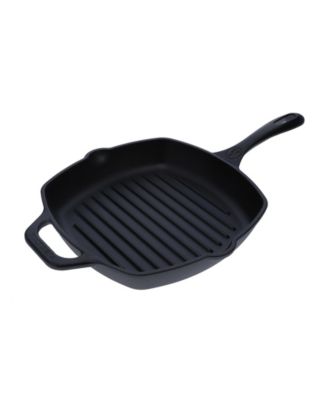 Victoria - 10" Cast Iron Deep Grill Pan