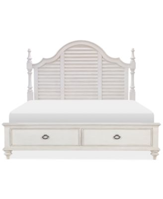 Macy's - Mandeville Louvered Queen Storage Bed