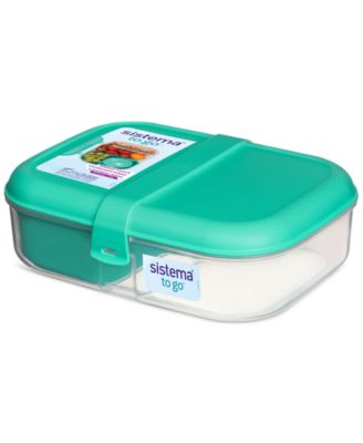 Sistema - To Go Split Lunch Box Food Storage Container
