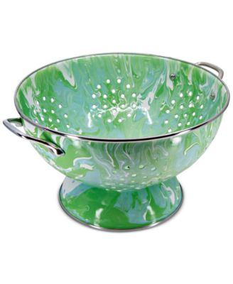 Golden Rabbit - Modern Monet Large Colander