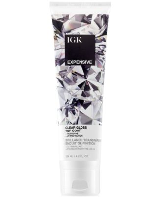 IGK Hair - Expensive Clear Gloss Top Coat, 4.2 oz.