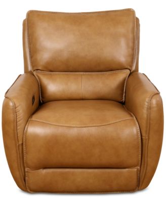 Macy's - Derban 40" Leather Zero Gravity Recliner