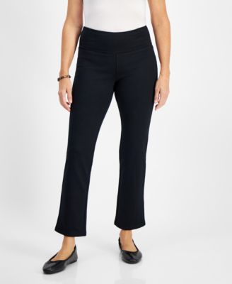 Style & Co - Plus Size Ponte Straight-Leg Pants, Created For Macy's