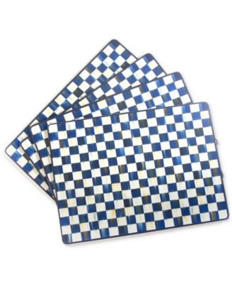 Royal Check Cork Back Placemats, Set of 4 image