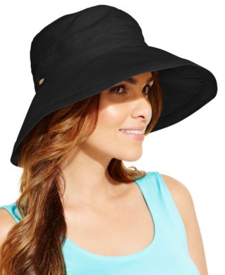 Scala - Cotton Big Brim W/Inner Drawstring