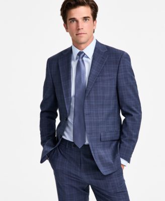 Calvin Klein - Men's Slim-Fit Wool-Blend Suit Jacket