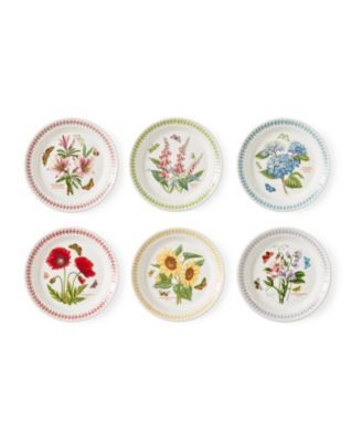 Botanic Garden Meadow Assorted Salad Plates, Set of 6 image