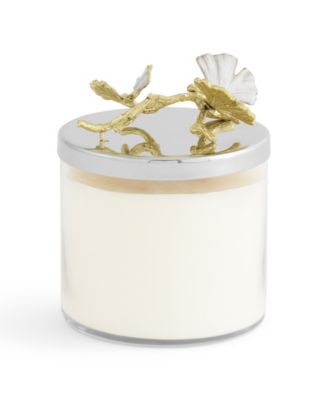 Butterfly Gingko Gold Candle image