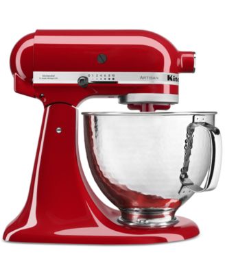 Artisan Series 5-Qt. Tilt-Head Stand Mixer with Hammered Bowl, Exclusively at Macy’s KSM150PSHER image