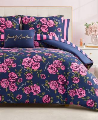 Juicy Couture - Rose 8-Pc. Comforter Set, Full