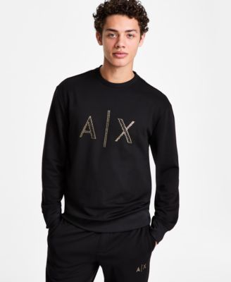 A|X Armani Exchange - Men's Stud Logo Sweatshirt