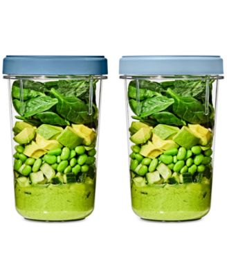 OXO - Good Grips Twist Stack 40-Oz. Container, Set of 2