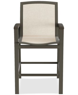 CLOSEOUT! Bartow Outdoor Counter Stool, Created for Macy's image