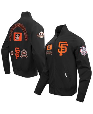 Pro Standard - Men's Black San Francisco Giants Area Code Twill Full-Zip Jacket