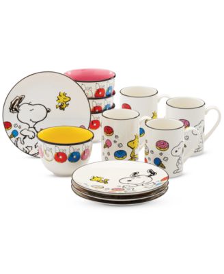 Lenox - Chef Snoopy 12-Pc. Dessert Set, Service for 4