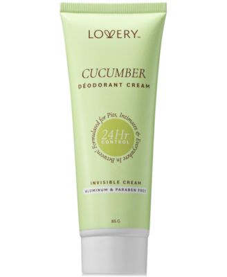 Lovery - Cucumber Deodorant Cream, 3 oz.