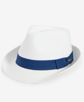 Scala - Men's Linen Fedora Hat