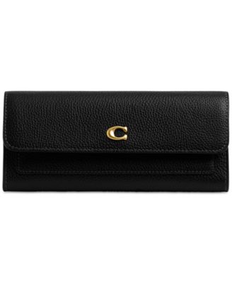 COACH - Mila Leather Long Flap Wallet