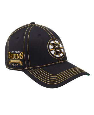 Starter - Men's&nbsp; Black Boston Bruins Sphere II Adjustable Hat