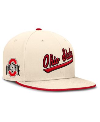 Nike - Men's  Natural Ohio State Buckeyes Primetime True Performance Fitted Hat