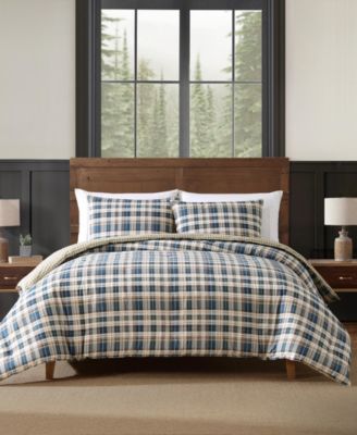 Eddie Bauer - Port Gamble Dusted Indigo Comforter Set