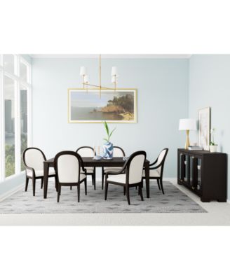 Furniture - Mazen 7-Pc. Dining Set (Table & 6 Arm Chairs)