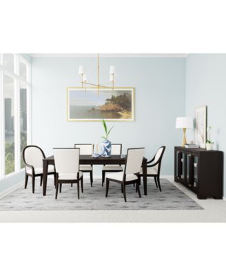Furniture - Mazen 7-Pc. Dining Set (Table, 4 Side Chairs & 2 Arm Chairs)