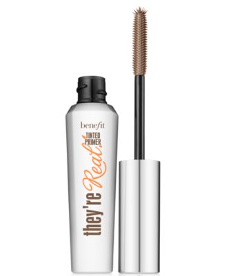 Benefit Cosmetics - they're real! tinted primer mascara