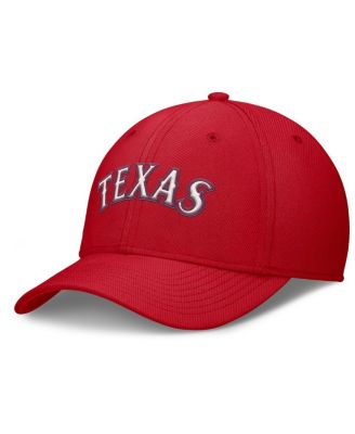 Nike - Men's Red Texas Rangers Rise Performance Flex Hat