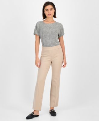 Anne Klein - Petite Grace Pull-On Slash-Pocket Trousers