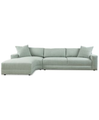 Furniture - Mayela 2-Pc. Fabric Chaise Sectional