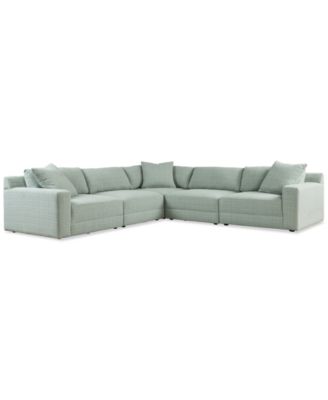Furniture - Mayela 5-Pc. Fabric L Sectional